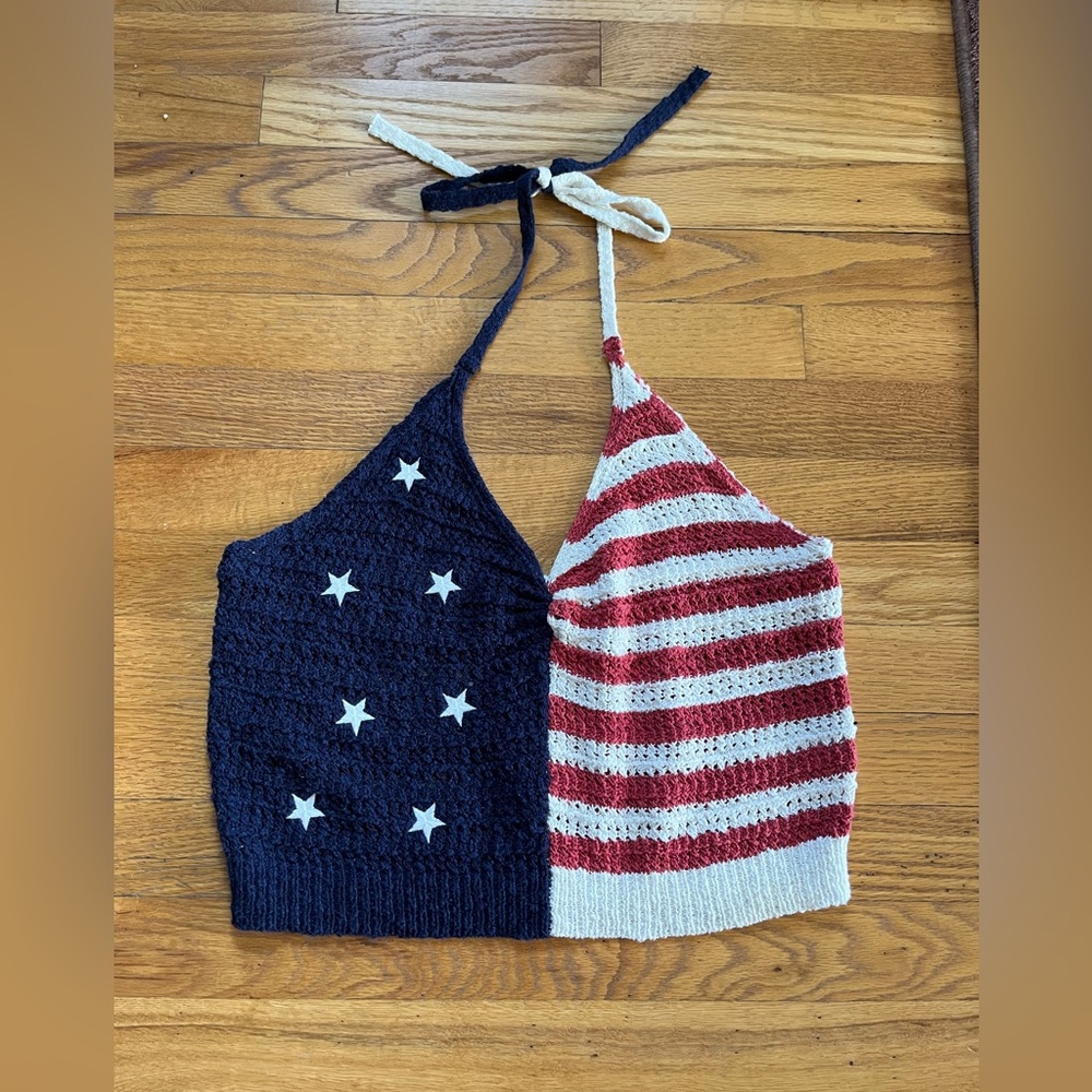 AMERICAN EAGLE Patriotic Halter